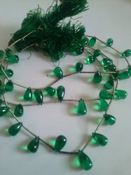 Manufacturers Exporters and Wholesale Suppliers of Necklace Synthetic Emerald Jaipur Rajasthan